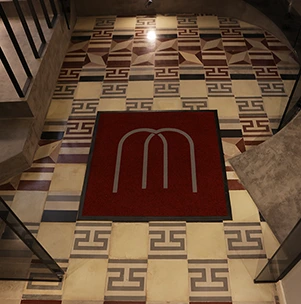 Ingresso cementine La dimora di Cesare Braico Luxury B&B suite lusso ingresso Brindisi 