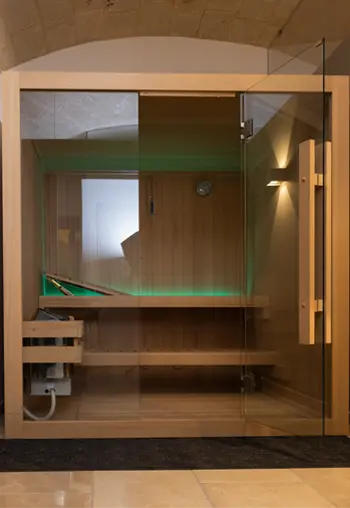 Sauna La Dimora Di Cesare Braico doccia